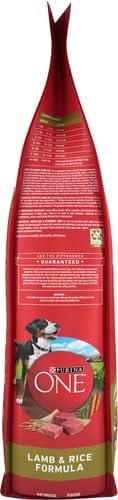 Purina ONE Dry Dog Food Lamb and Rice Formula - 8 lb. Bag - Cart Shape
