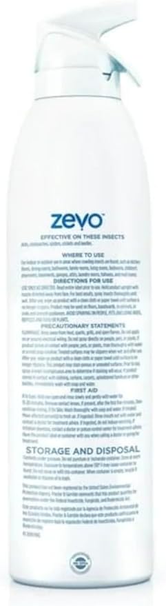 Zevo Roach Killer Ant, Roach, Spider Insect Spray (10 oz) | Indoor Outdoor Use | Instant Action | Pet People Friendly Safe (2)