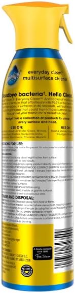 Pledge Antibacterial Multisurface Cleaner Spray, Fresh Citrus Scent, 9.7oz