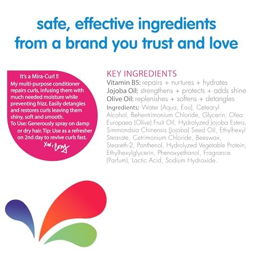 So Cozy Detangler & Leave In Conditioner Spray - Hair Detangler Spray for Kids - Paraben-Free Leave In Hair Conditioner & Detangling Spray for Frizzy Hair (8 fl oz)