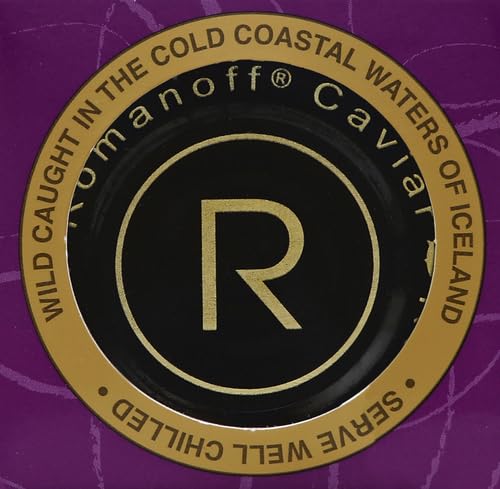 Romanoff Caviar Black Lumpfish, 2 oz, Whole