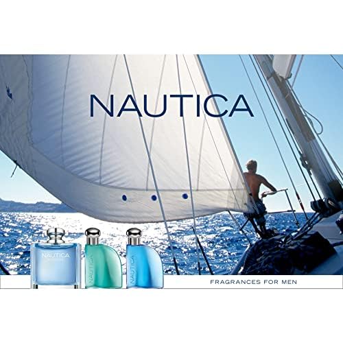 Nautica Classic Eau de Toilette 3.4 fl oz (Pack of 1), Notes of Bergamot, Jasmine, and Musk, Men's Fragrance, Long Lasting, Everyday Fragrance, Travel Size