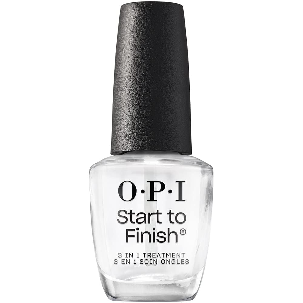 OPI Nail Lacquer Base Coat | Clear, Chip-Resistant, Protects & Prevents Discoloration - Cart Shape