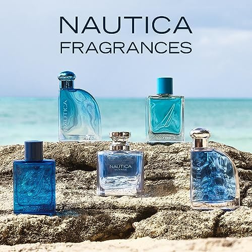 Nautica Classic Eau de Toilette 3.4 fl oz (Pack of 1), Notes of Bergamot, Jasmine, and Musk, Men's Fragrance, Long Lasting, Everyday Fragrance, Travel Size