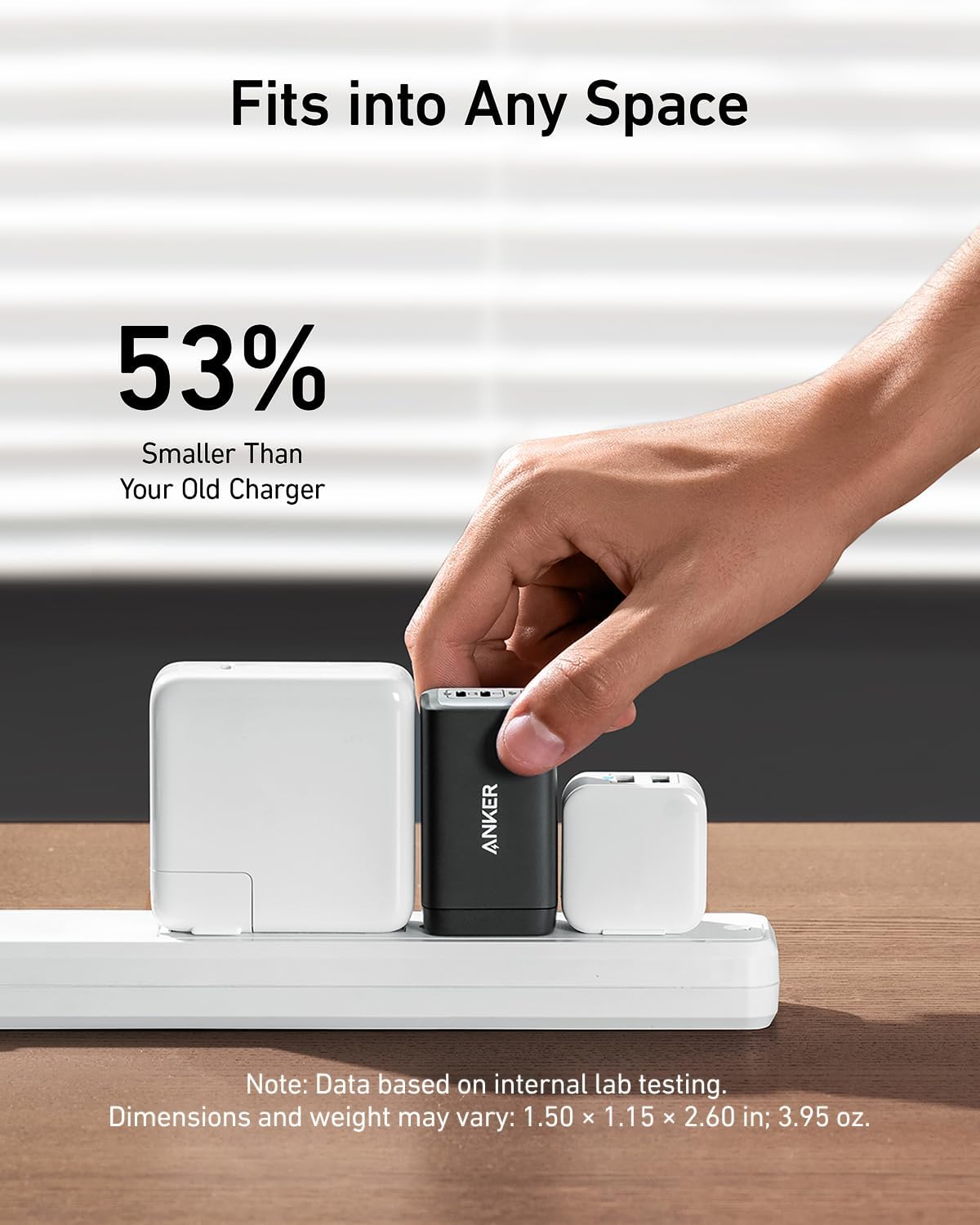 Anker USB C Charger(Nano II 65W), PPS 3-Port Fast Compact Foldable Wall Charger for MacBook Pro/Air, iPad Pro, Galaxy S20, Dell XPS 13, Note 20/10+, iPhone 16/16 Pro, Steam Deck, and More