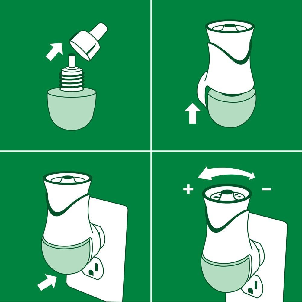 Air Wick plug in Scented Oil Warmer, White, 1 Count, Essential Oils, Air Freshener