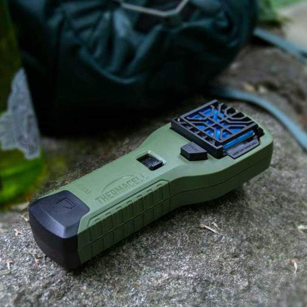 Thermacell Mosquito Portable Repeller; Includes 12-Hour Refill; 15 Foot Zone of Protection; Highly Effective Mosquito Repellent; Deet Free Bug Spray Alternative; Scent Free