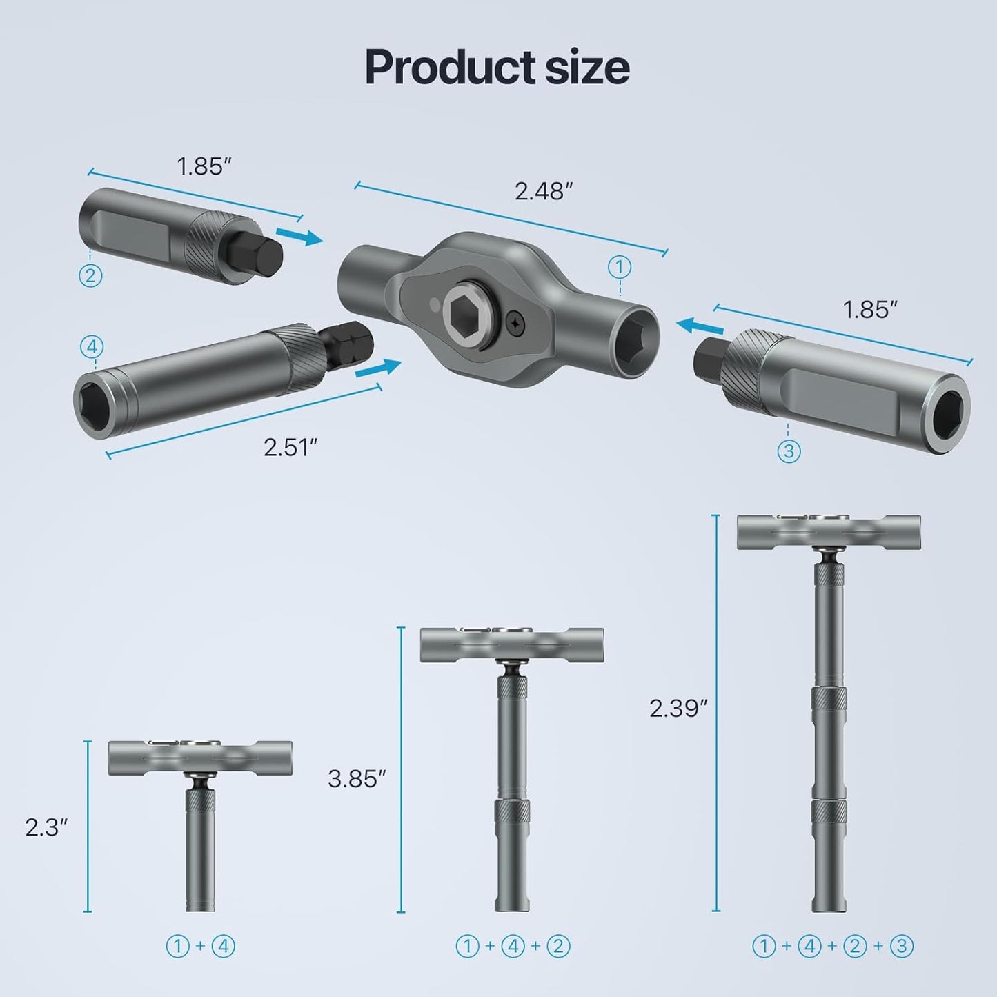 24 in 1 Magnetic Screwdriver Set, DIY Ratchet Mini Removable Self-Assembly Precision Screwdriver Tool Kit, Magnetic DIY Precision Tool Kit with Variety Head Styles for PC/Mobile/Watch/Bicycle
