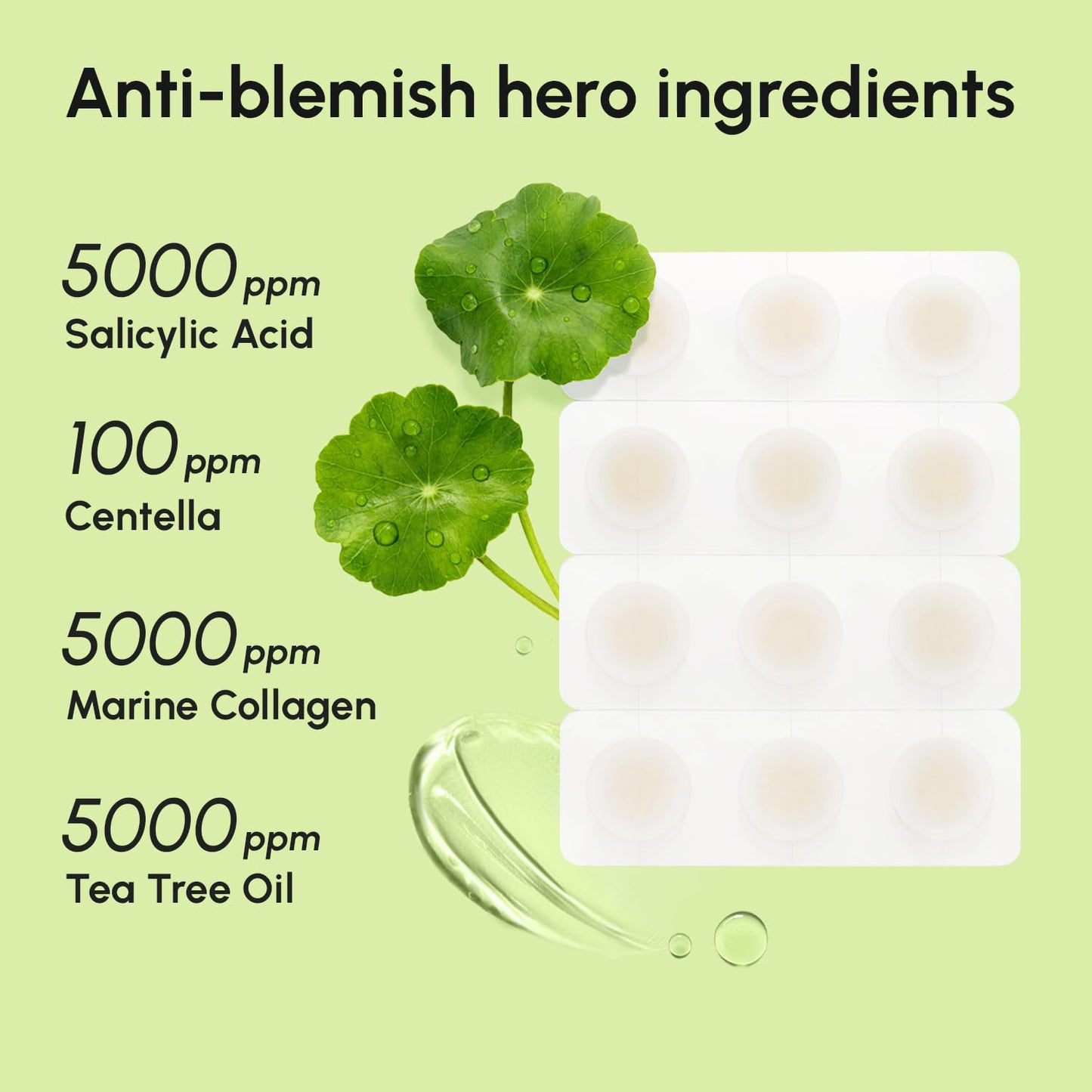 MAREE Pimple Patches for Face - Acne Clearing Device - Clear Acne Patches for Face - Invisible Hydrocolloid Patch Parches Para Acne Stickers Zit Dots - Cystic Zit Healing Blemish Pinple Covers