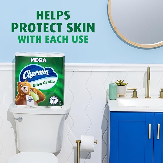 Quilted Northern Ultra Soft & Strong Toilet Paper, 18 Mega Rolls = 72 Regular Rolls, 5X Stronger, Premium Soft Toilet Tissue with Recyclable Paper Packaging