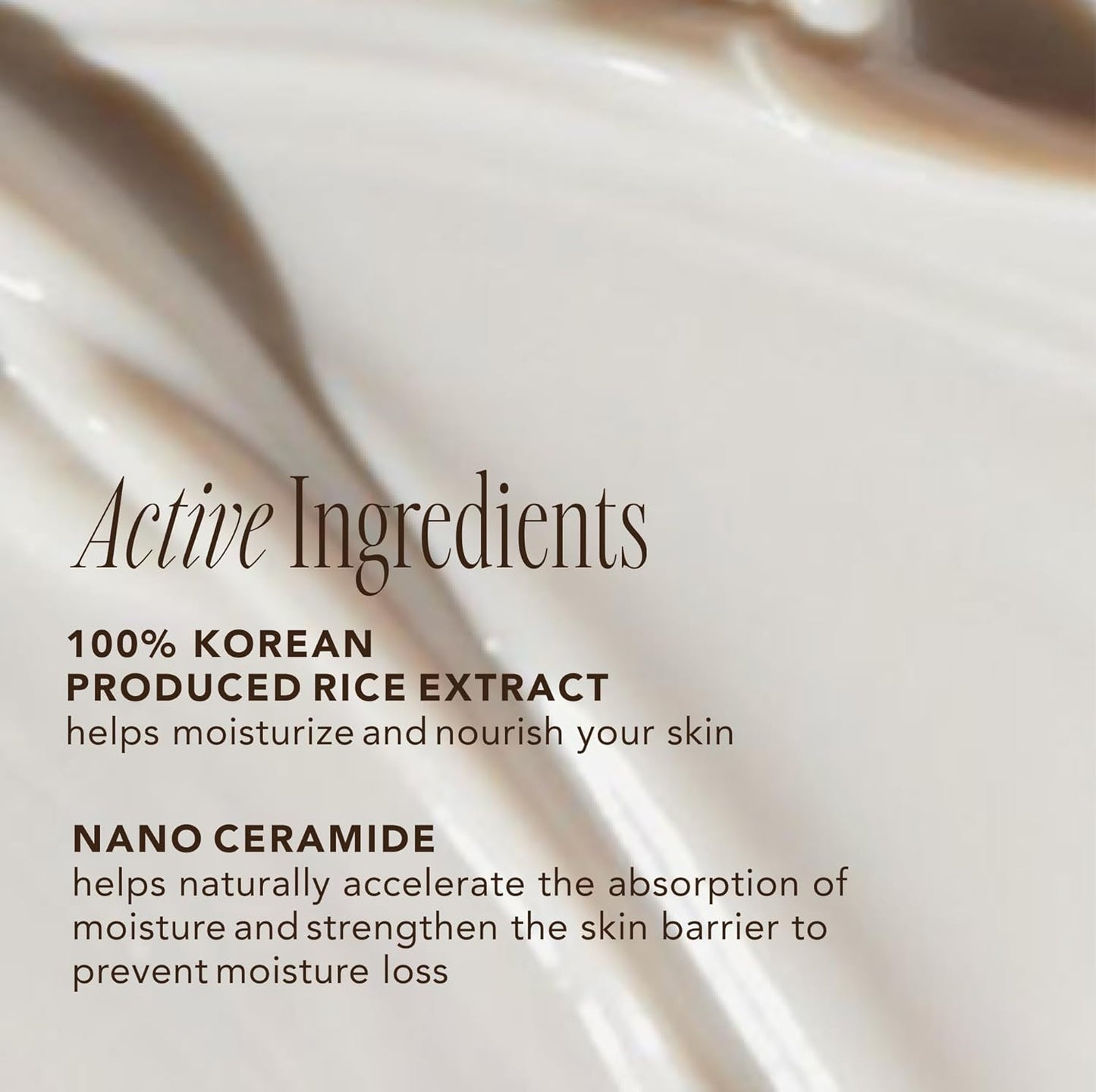 The Face Shop Rice Ceramide Cream, Hydrating Face Moisturizer, for Dry & Combination Skin, Lightweight, Fast-absorbing, 1.69 fl. oz.
