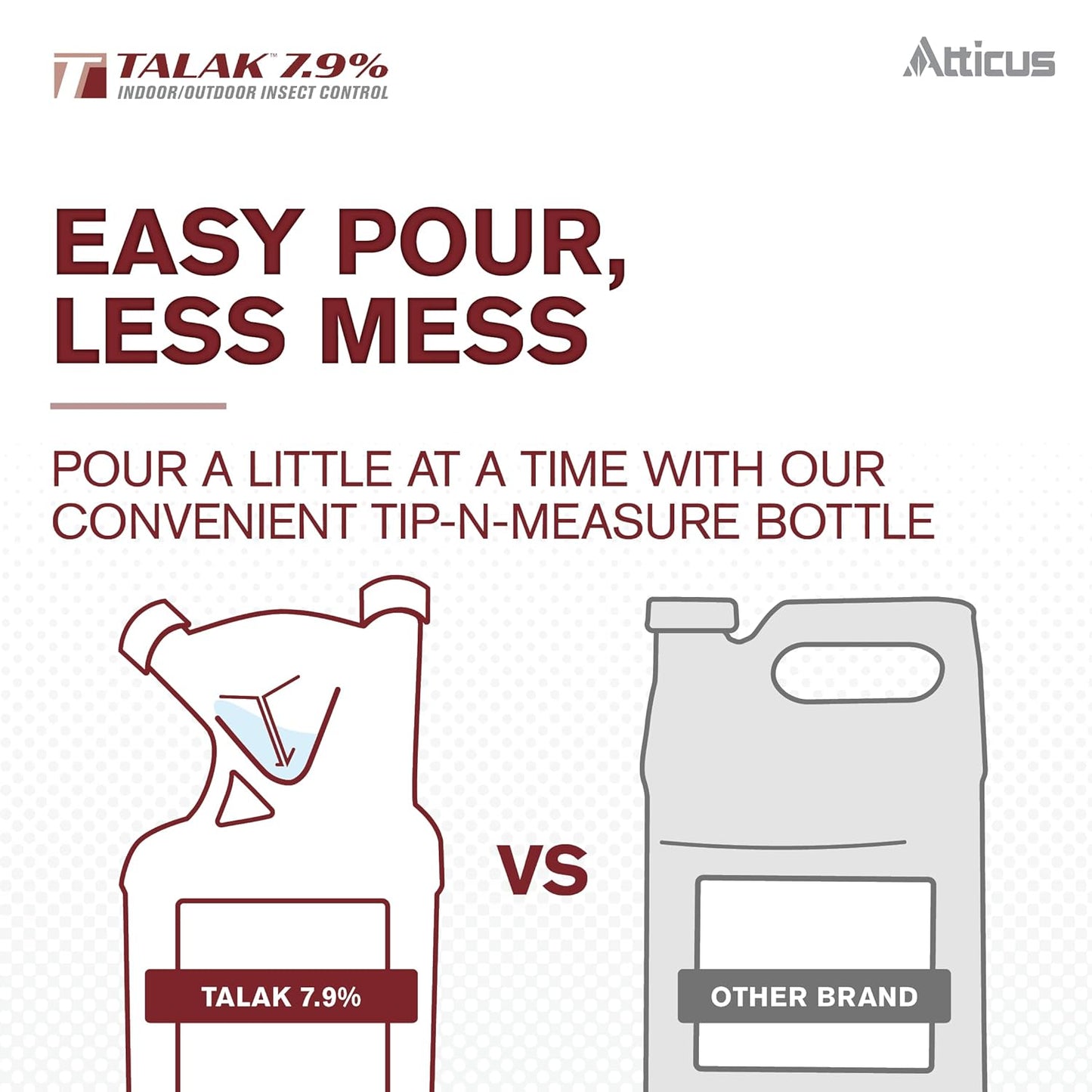 Atticus Talak 7.9% Indoor/Outdoor Insect Control - Bifenthrin Concentrate (32 Ounce)