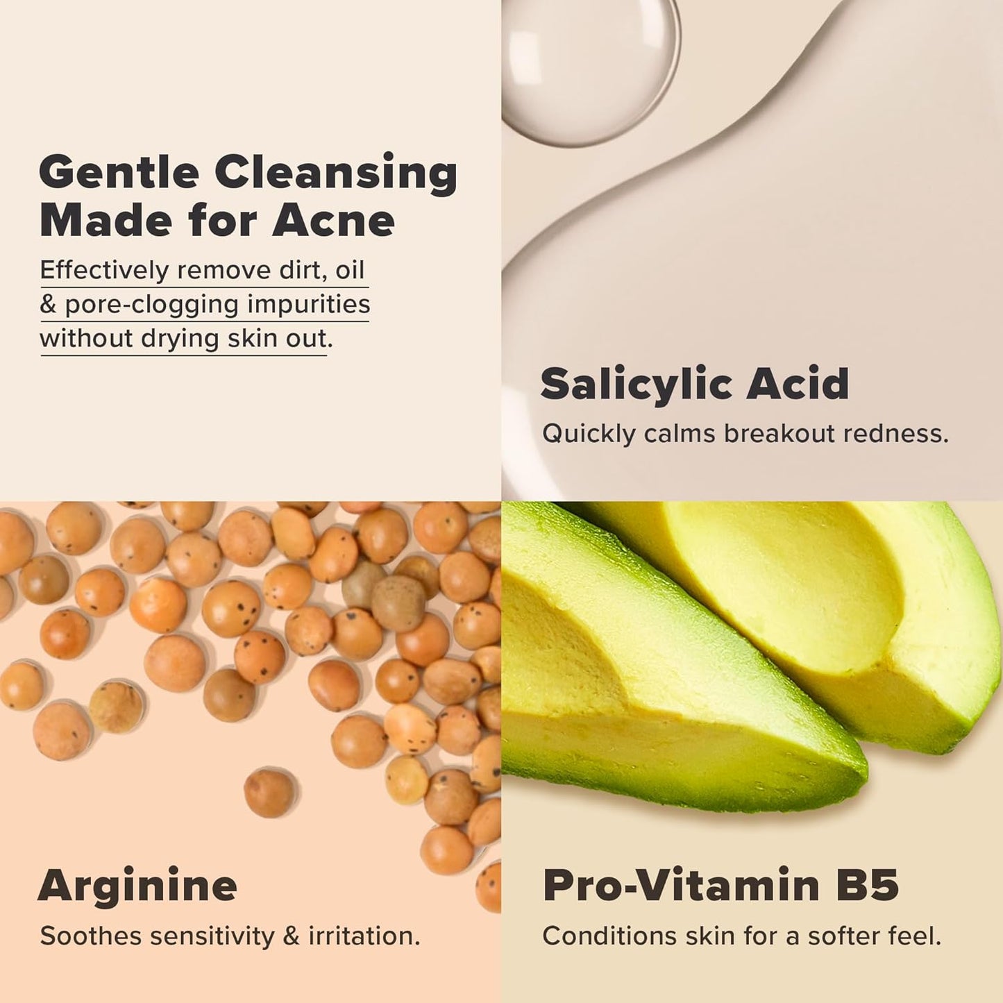 Paula's Choice CLEAR Pore Normalizing Facial Cleanser, Acne Daily Face Wash, Salicylic Acid Face Cleanser for Clogged & Enlarged Pores, Redness & Blackheads, Fragrance Free