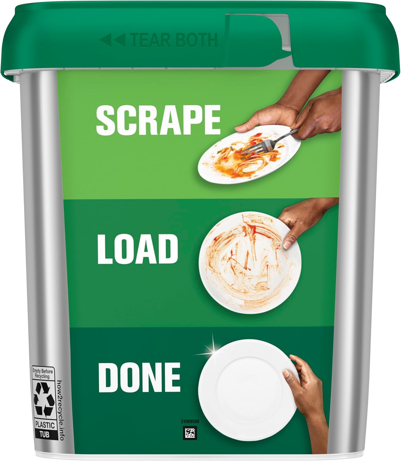 Cascade Platinum Dishwasher Pods, Dishwasher Detergent, Dish Detergent Soap, Lemon, 59 Count