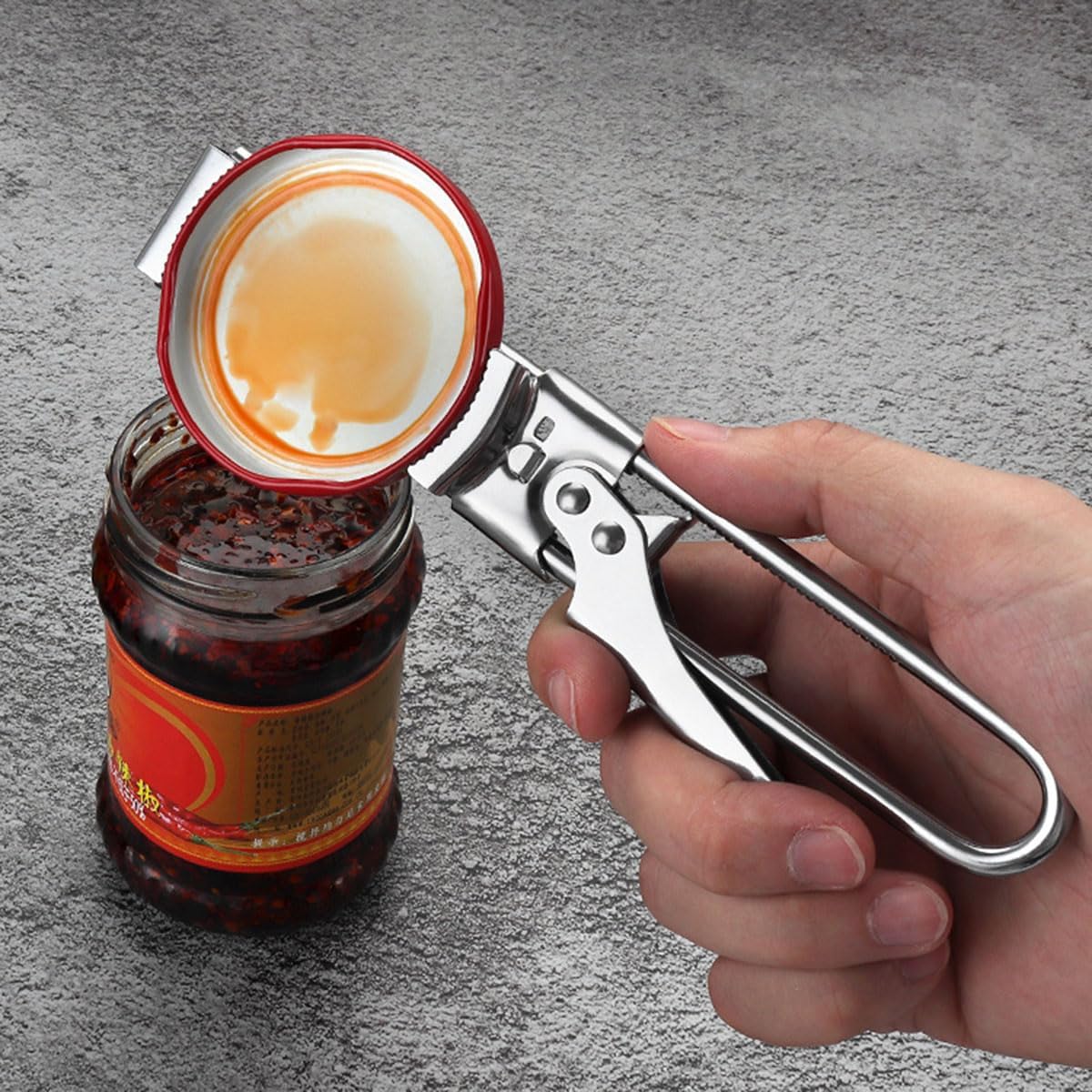 Master Jar & Bottle Opener, Adjustable Multifunctional Stainless Steel Can Opener Jar Lid Gripper, Manual,Kitchen Accessories