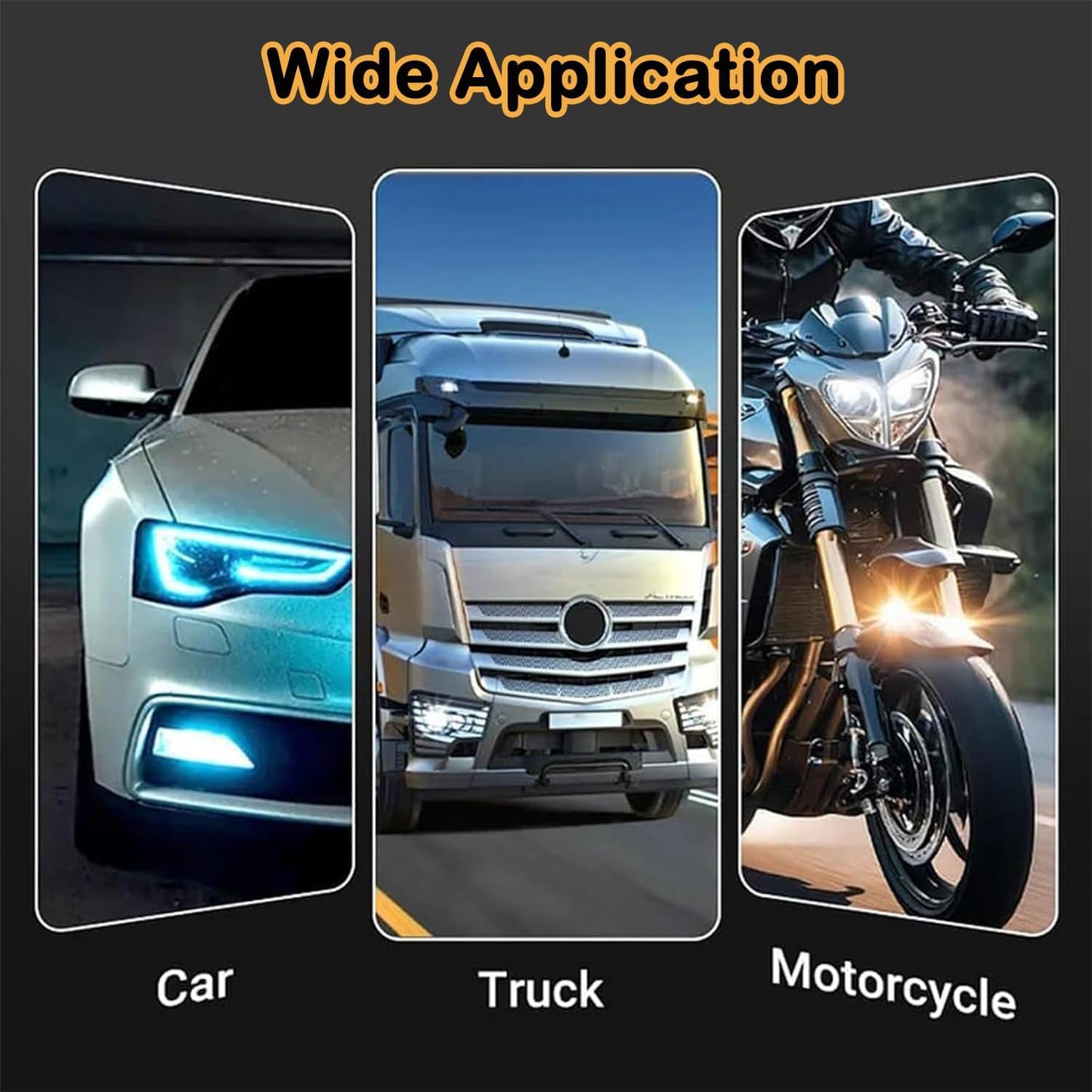 Car Headlight Restoration Polishing Kits Headlamp Repair Kits Car Light Polisher Cleaning Kits Ceramic Coating Spray Shiny Stuff Headlight Cleaner-6.3Fl.Oz