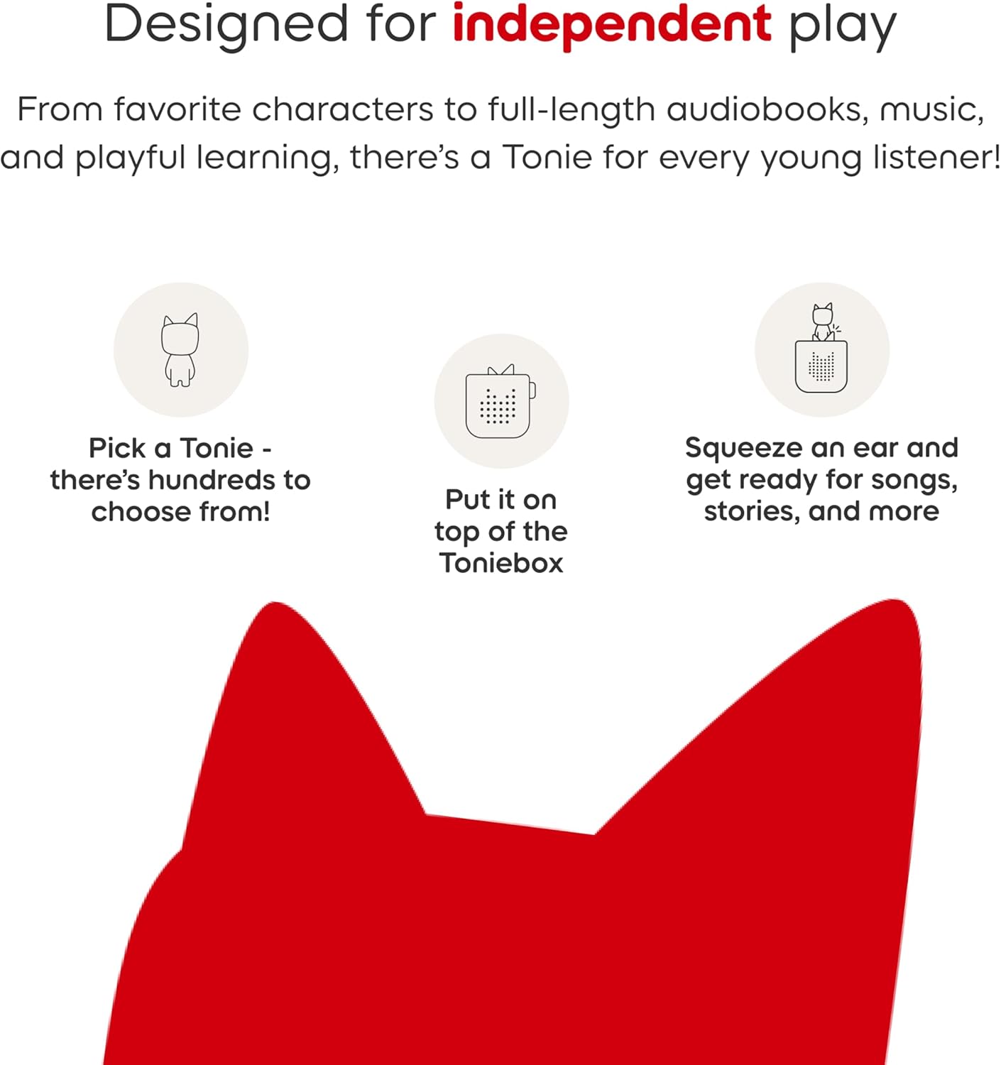 Tonies Favorite Children's Songs: Counting Songs Audio Toy Figurine