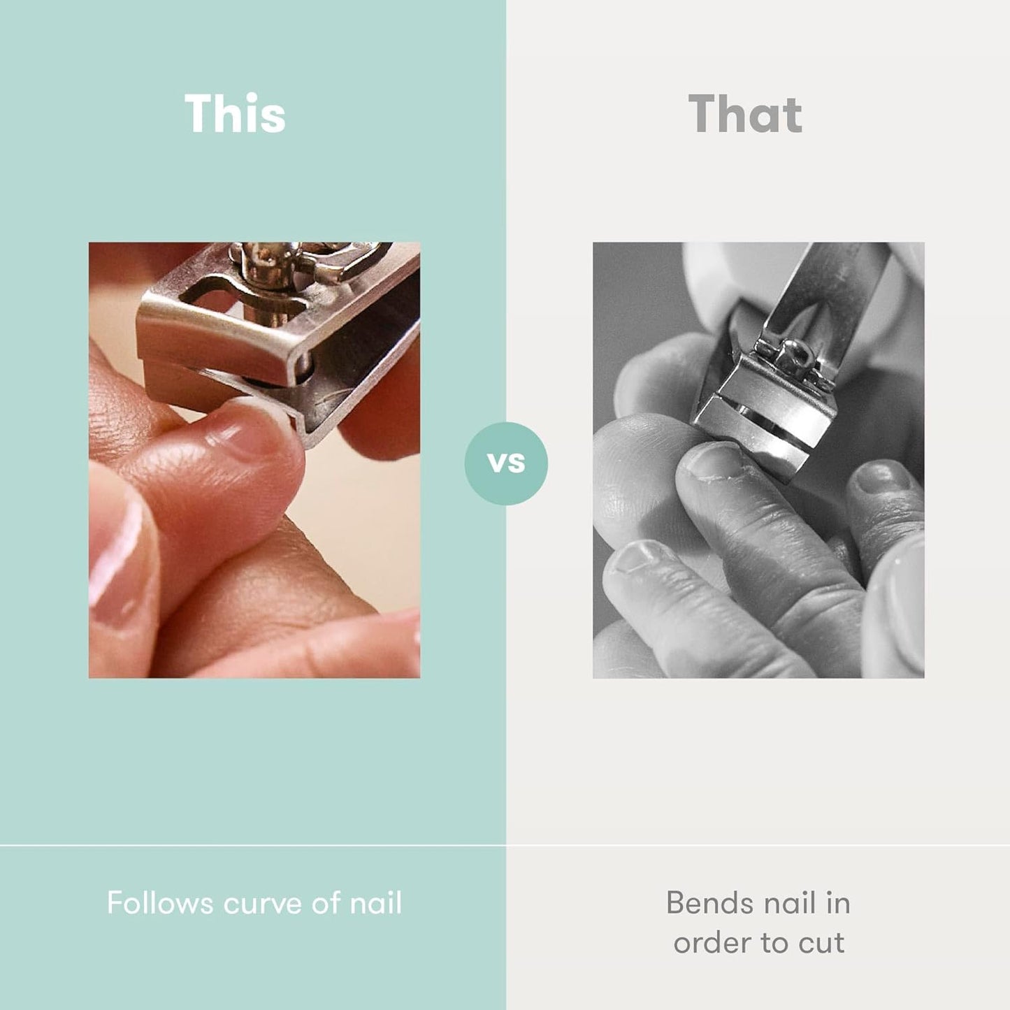 Frida Baby NailFrida Baby Nail Clippers & Nail File & Buffer for Newborns and Up, Safety Spyhole, Nickel Free, Curved Clipper to Fit Babies Nails