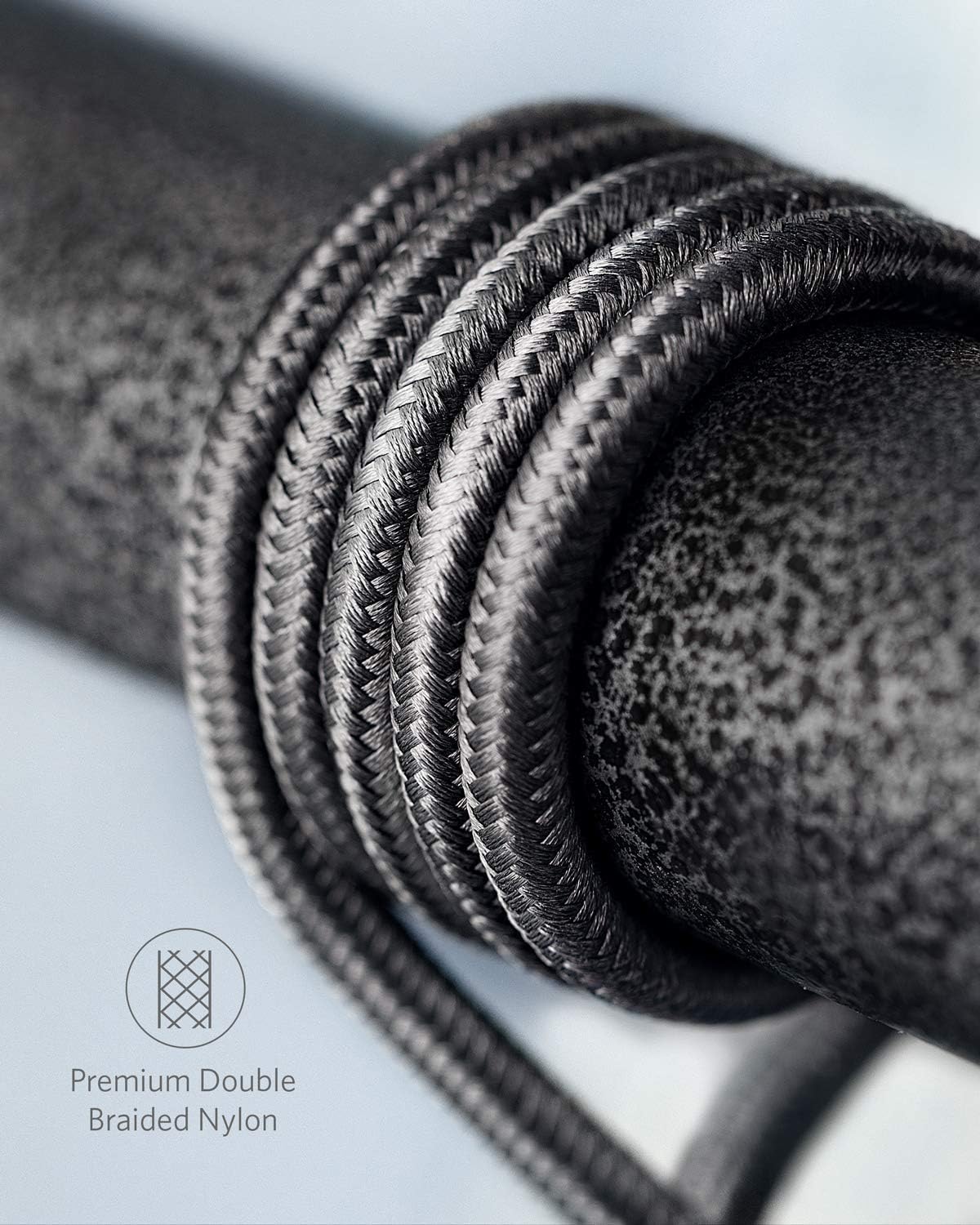 Anker USB C to USB C Cable, Type-C 60W Fast Charging Cable (6 FT, 5Pack) for iPhone 17 Series, iPad mini 6 and More (Black)