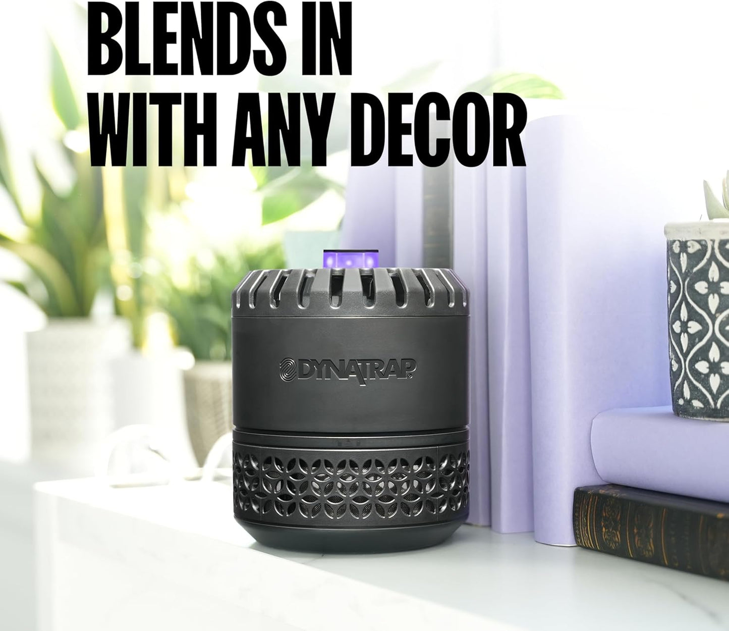 DynaTrap DT152 Indoor Insect Trap and Killer – Catches and Kills Fruit Flies, Gnats, Moths, Mosquitoes & Other Flying Insects