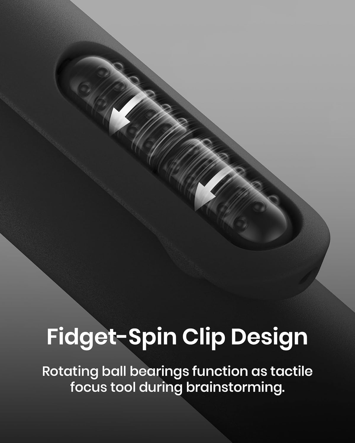 8 Pcs Gel Pens - 0.7mm Fine Point Smooth Writing Black Ink, Quick-Dry Long Lasting Fidge Pens, School & Office Supplies for Men Women