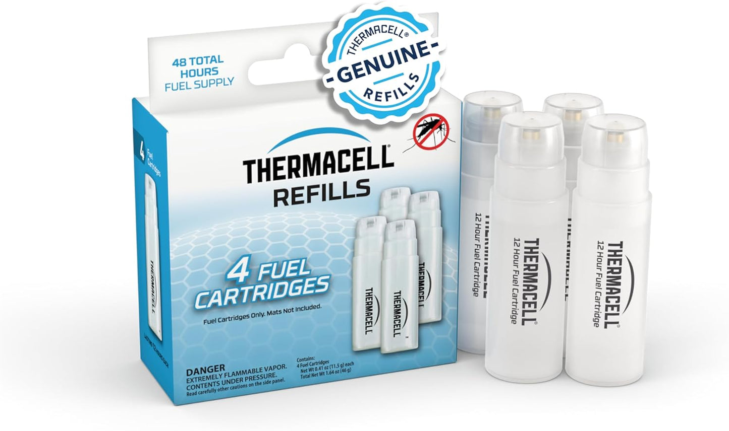 Thermacell Mosquito Repellent Refills; Compatible with Any Fuel-Powered Thermacell Repeller; Highly Effective, Long Lasting, No Spray or Mess; 15 Foot Zone of Mosquito Protection