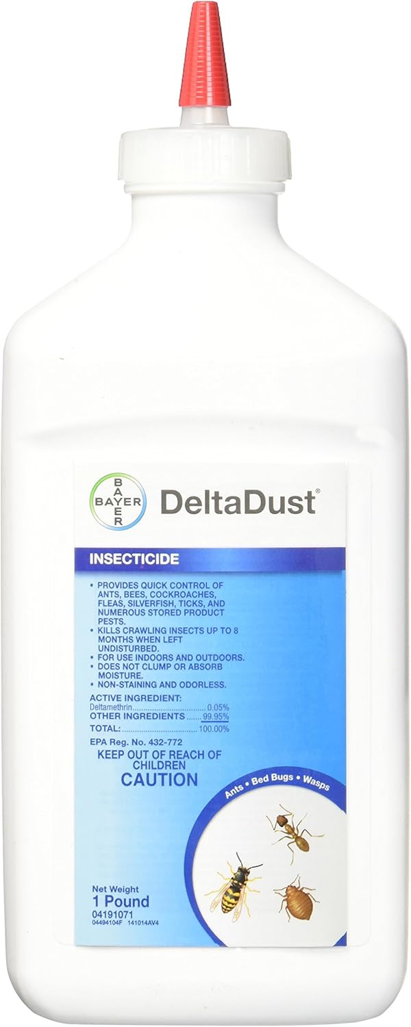 Delta Dust Multi Use Pest Control Insecticide Dust, 1 LB