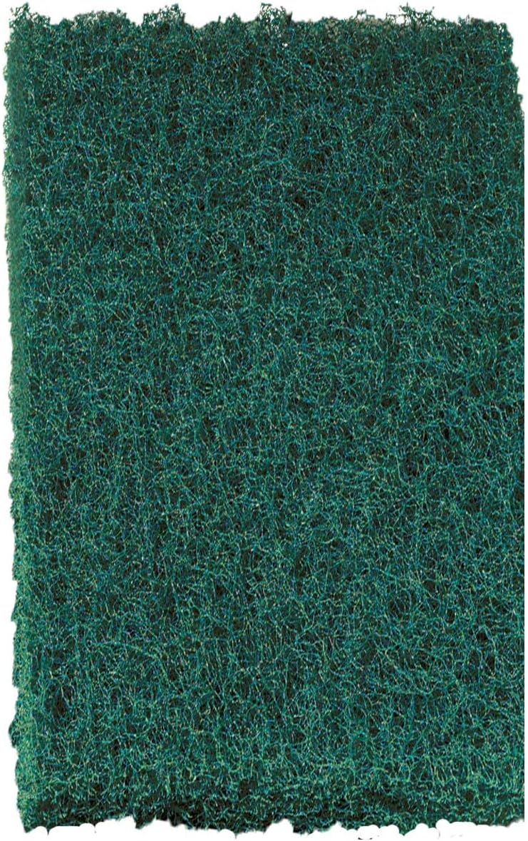 Scotch-Brite Heavy Duty Scouring Pad, Dish Scrubber for Kitchen + Outdoor, 8 Scrub Pads for Uncoated Pots and Pans, Cast Iron Cooktops, Grill Grates, Oven Racks, & BBQ, Durable, Long-Lasting