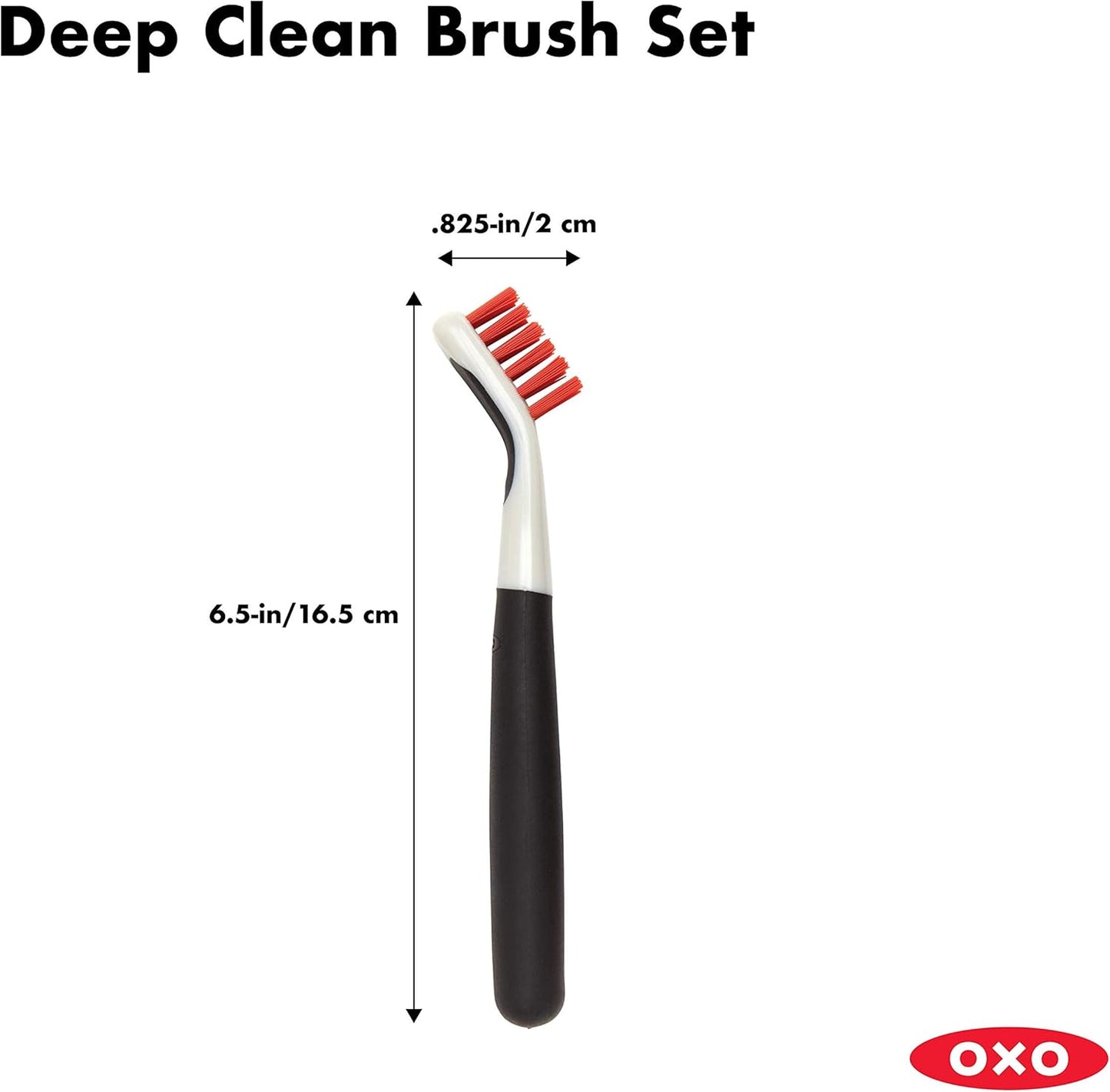 OXO Good Grips Deep Clean Brush Set