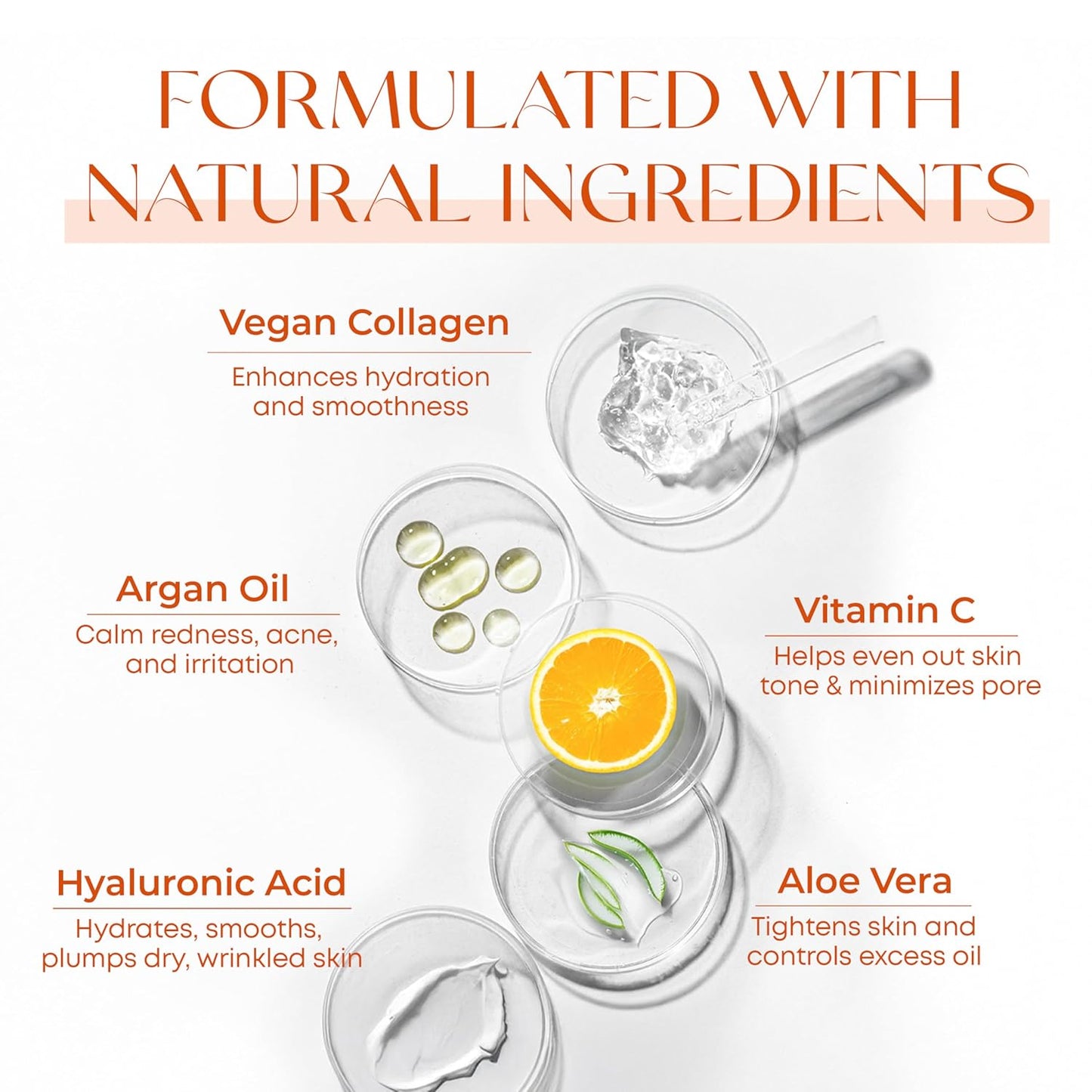 Vitamin C Serum - Dermatologist Tested, Anti-Aging & Dark Spot Remover 1.69 Fl. oz - Cart Shape