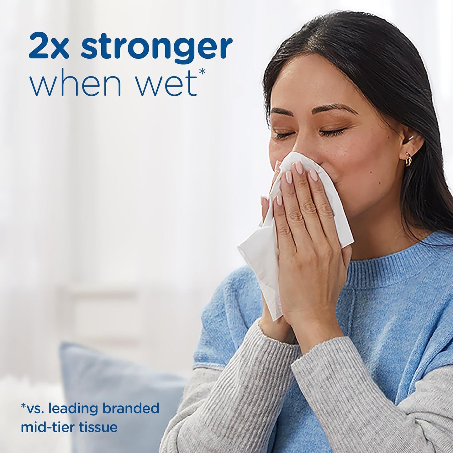 Puffs Ultra Soft Non-Lotion Tissues, 10 Cubes, 56 Tissues Per Box