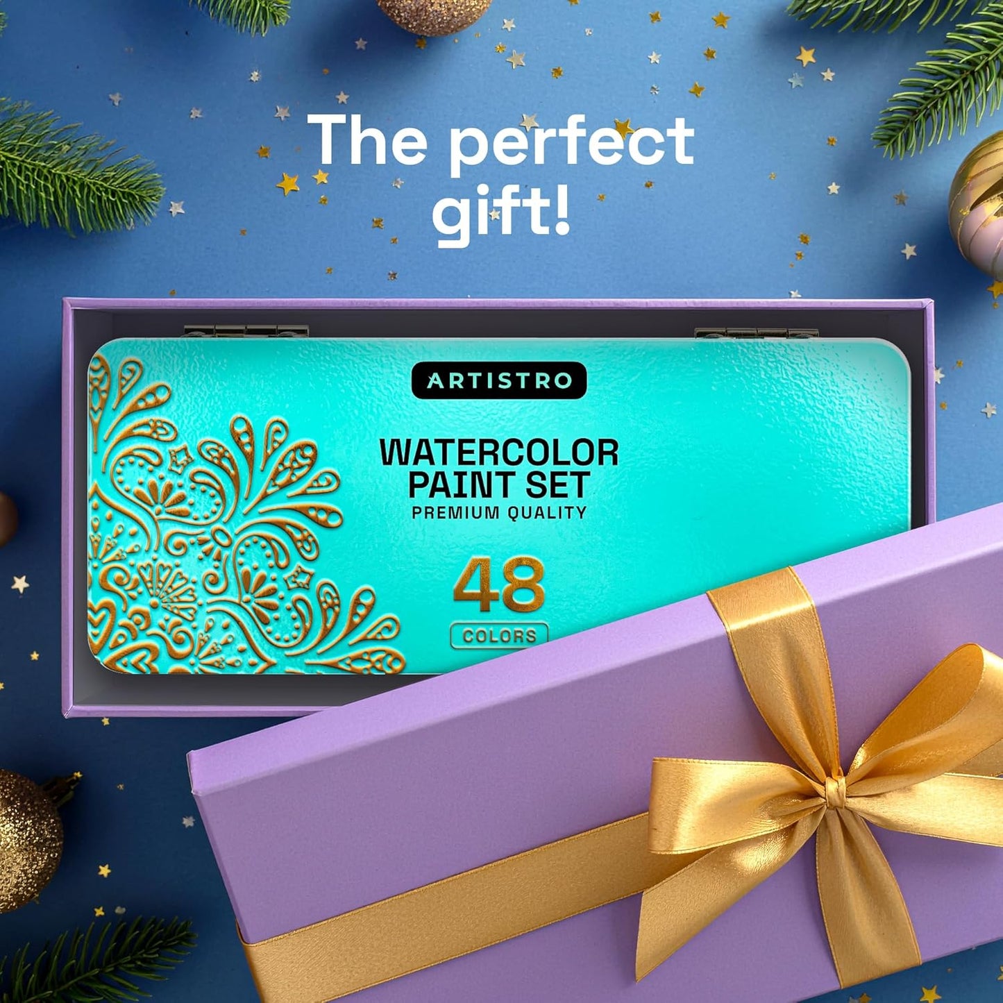 ARTISTRO Watercolor Paint Set - Portable Paint Kit - Perfect for Gifting to Adults, Teens, Tweens, & Kids