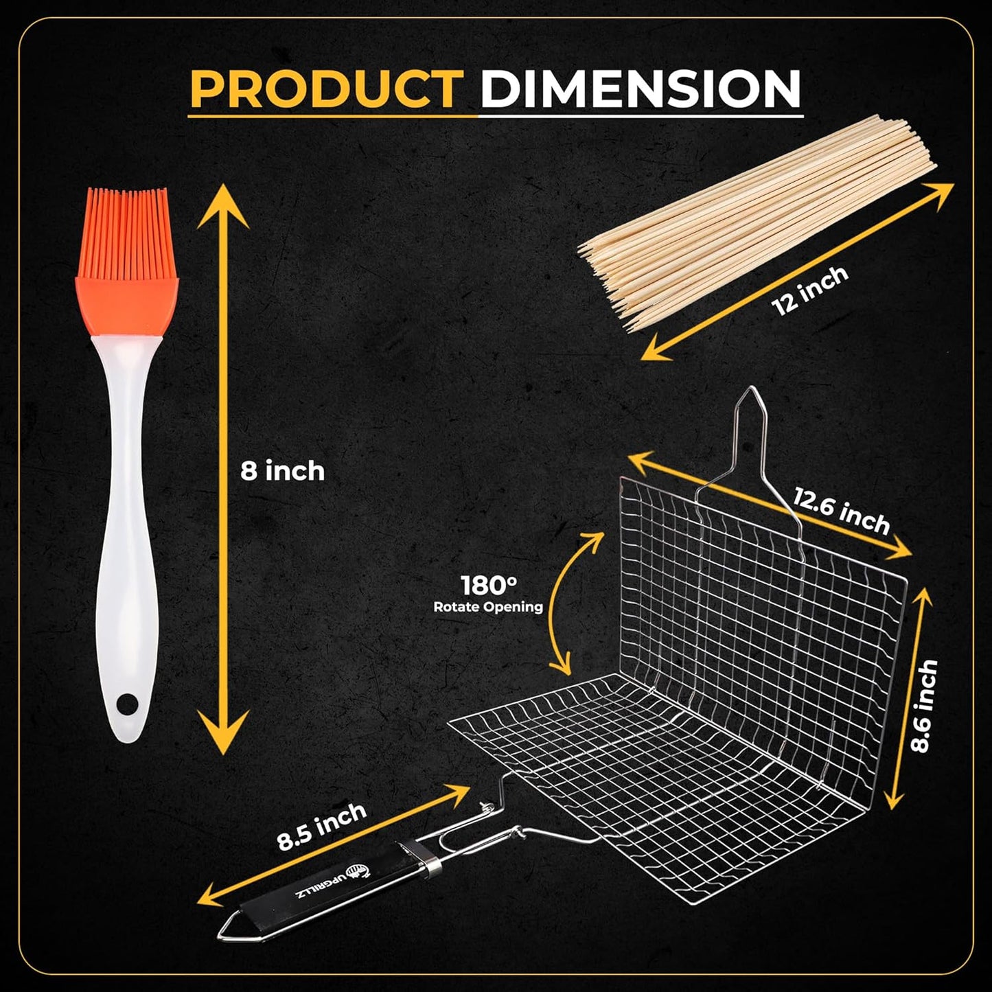 BBQ Fish Grill Basket (Standard P01)