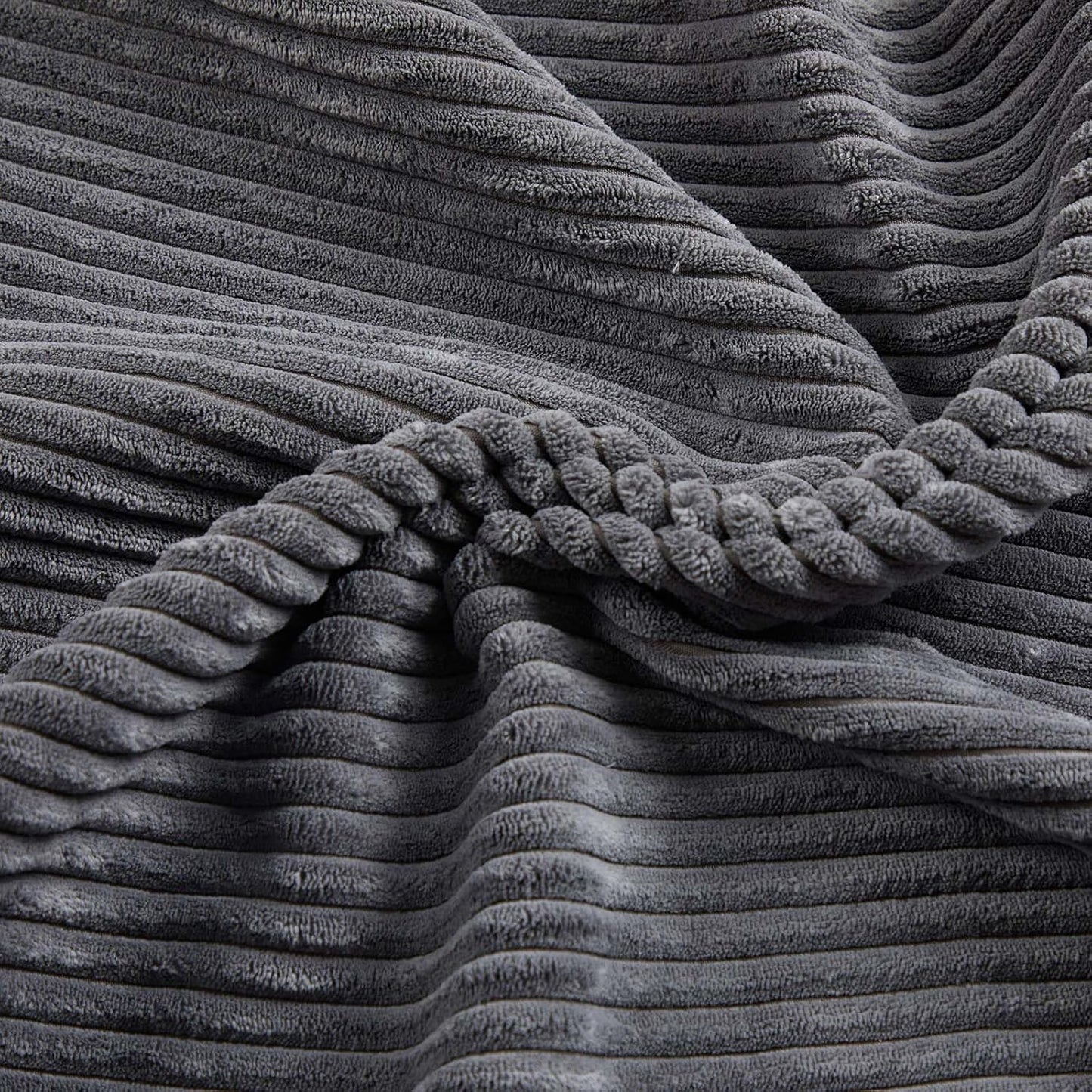 Pipishell Convertible Futon Sofa Bed,66" Corduroy Futon Couch with Adjustable Backrest and Armrests, Recliner Sleeper Sofa for Small Spaces, Play Room or Office, Grey