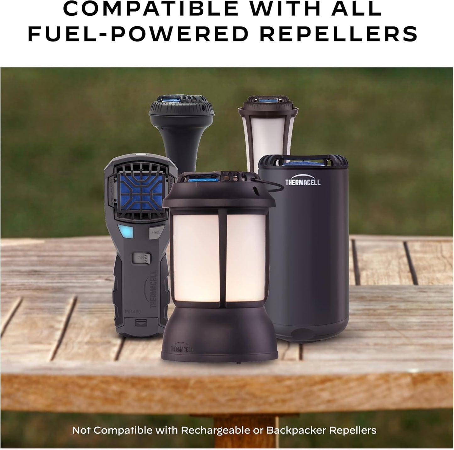Thermacell Mosquito Repellent Refills; Compatible with Any Fuel-Powered Thermacell Repeller; Highly Effective, Long Lasting, No Spray or Mess; 15 Foot Zone of Mosquito Protection