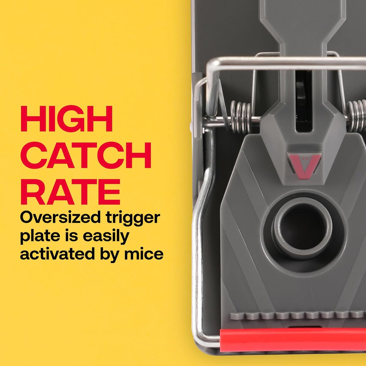 Victor Power-Kill Humane Mouse Traps M393SSR - 6 Easy Set, Reusable, Power-Kill Victor Mouse Traps