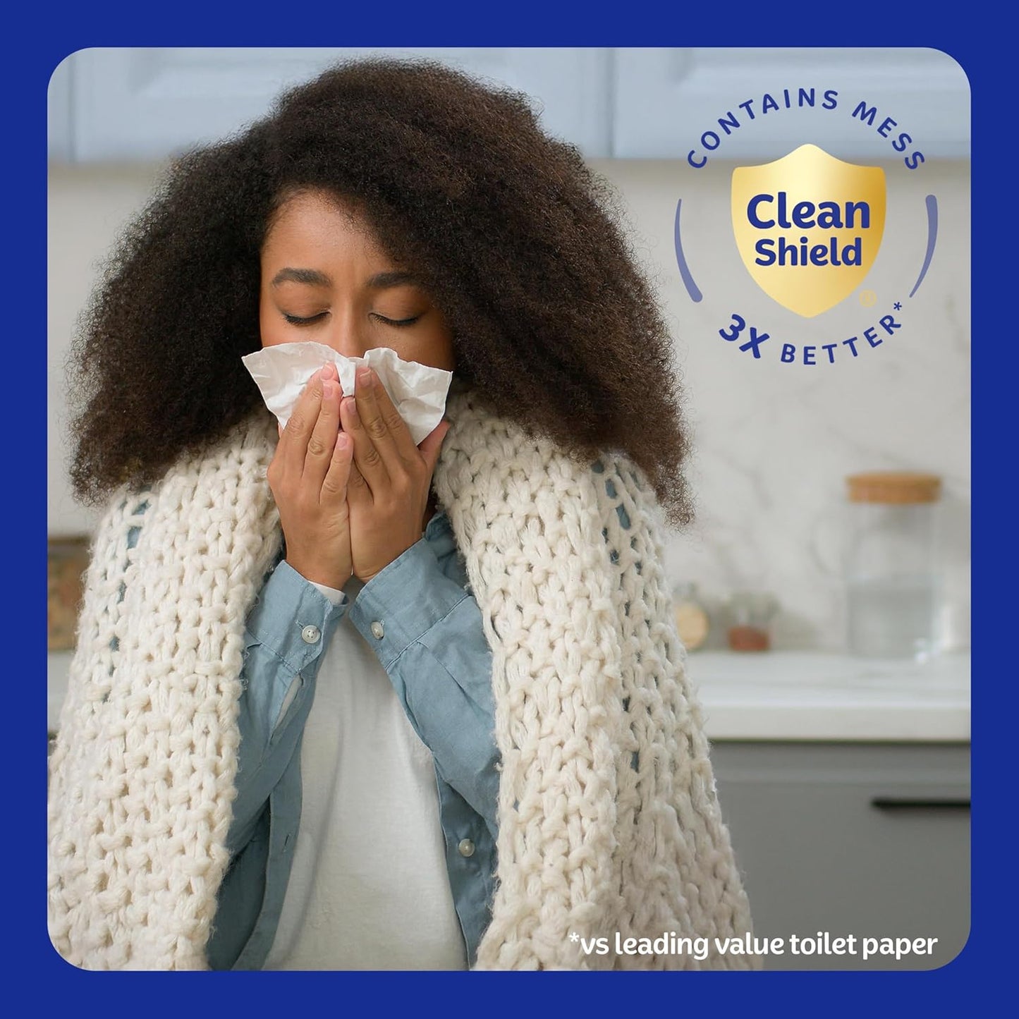 Kleenex Ultra Soft Facial Tissues, 3 Flat Boxes, 120 Tissues per Box, 3-Ply (360 Total), Packaging May Vary