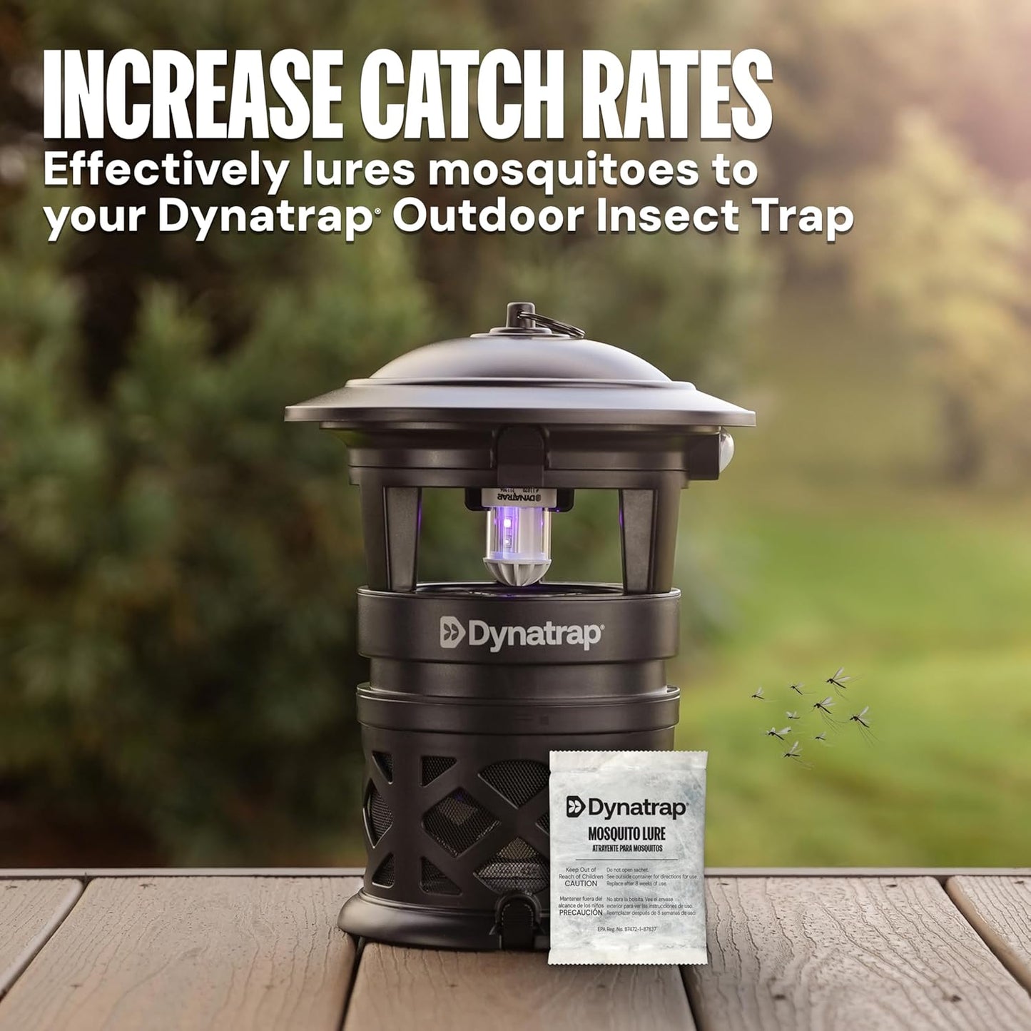 DynaTrap 100611 Atrakta Mosquito Lure Sachet for Any DynaTrap Insect Trap, Lasts 60 Days, Mosquito Trap Attractant