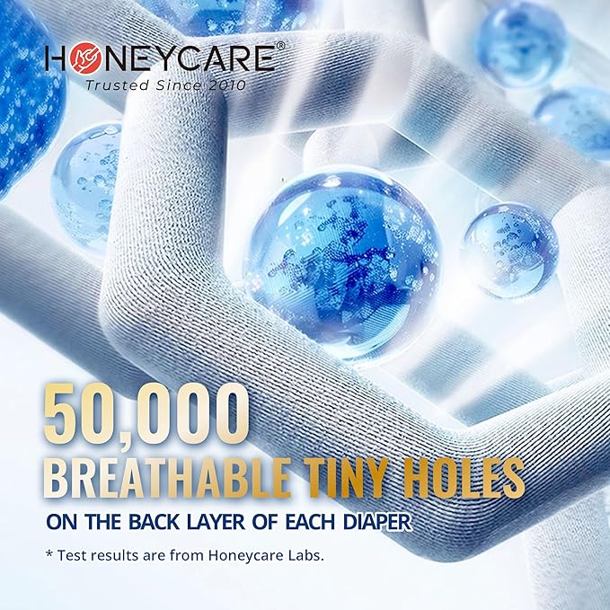 HONEY CARE All-Absorb A26 Male Dog Wrap, 50 Count, Small