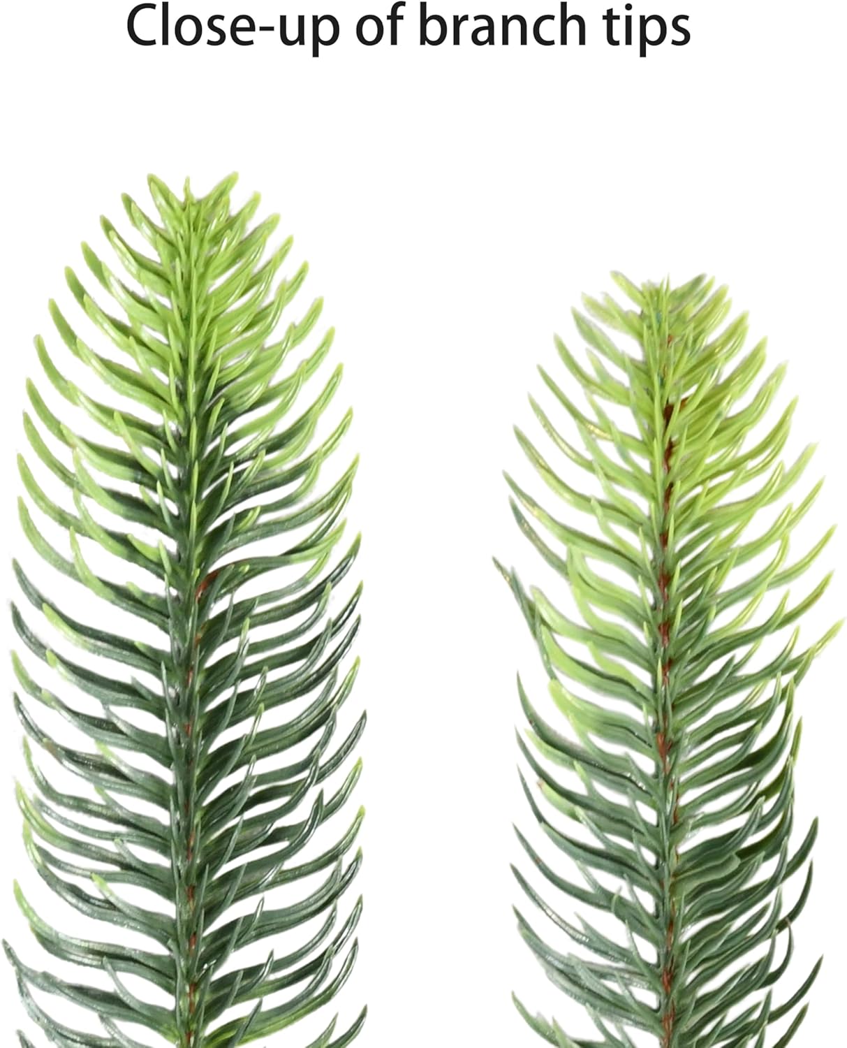 Puleo International 6.5 Foot Pre-Lit Aspen Fir Artificial Christmas Tree with 500 UL Listed Clear Lights, Green