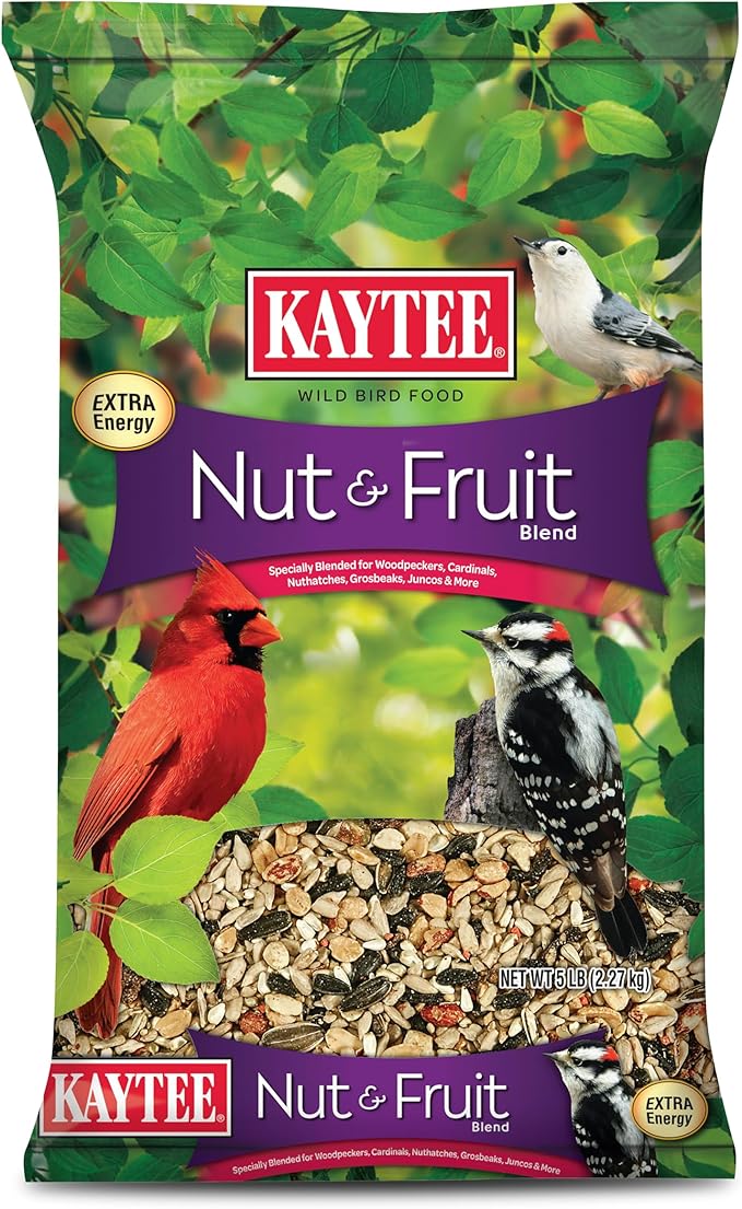 Kaytee Nut & Fruit Wild Bird Seed, 5 lb
