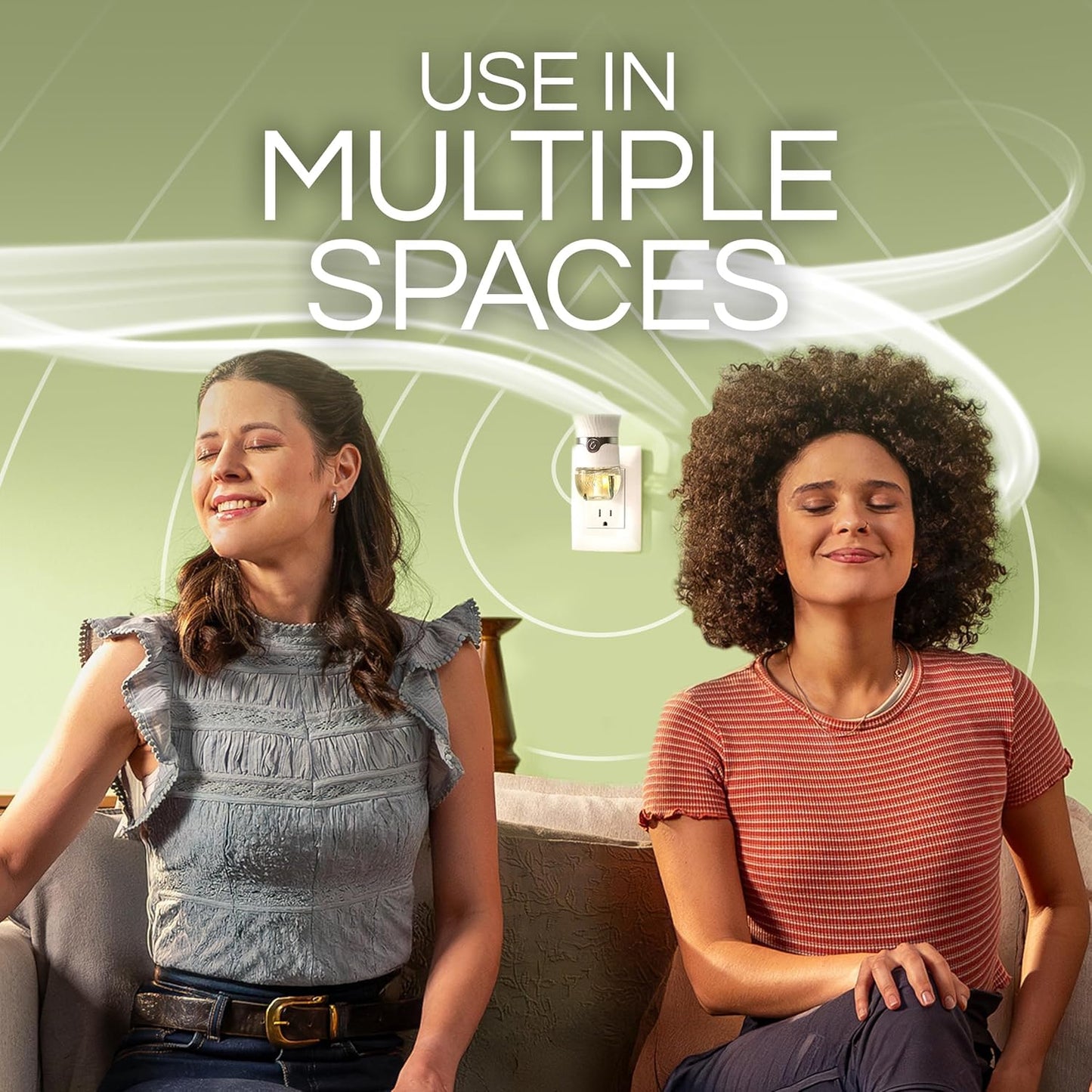 Air Wick Plug in Scented Oil Refill, 10ct, Fresh Linen, Air Freshener, Essential Oils, Eco Friendly Pack