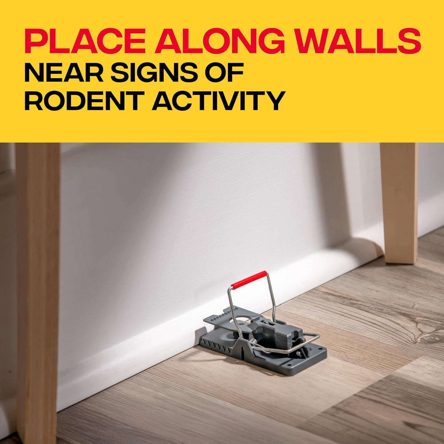 Victor Power-Kill Humane Mouse Traps M393SSR - 6 Easy Set, Reusable, Power-Kill Victor Mouse Traps