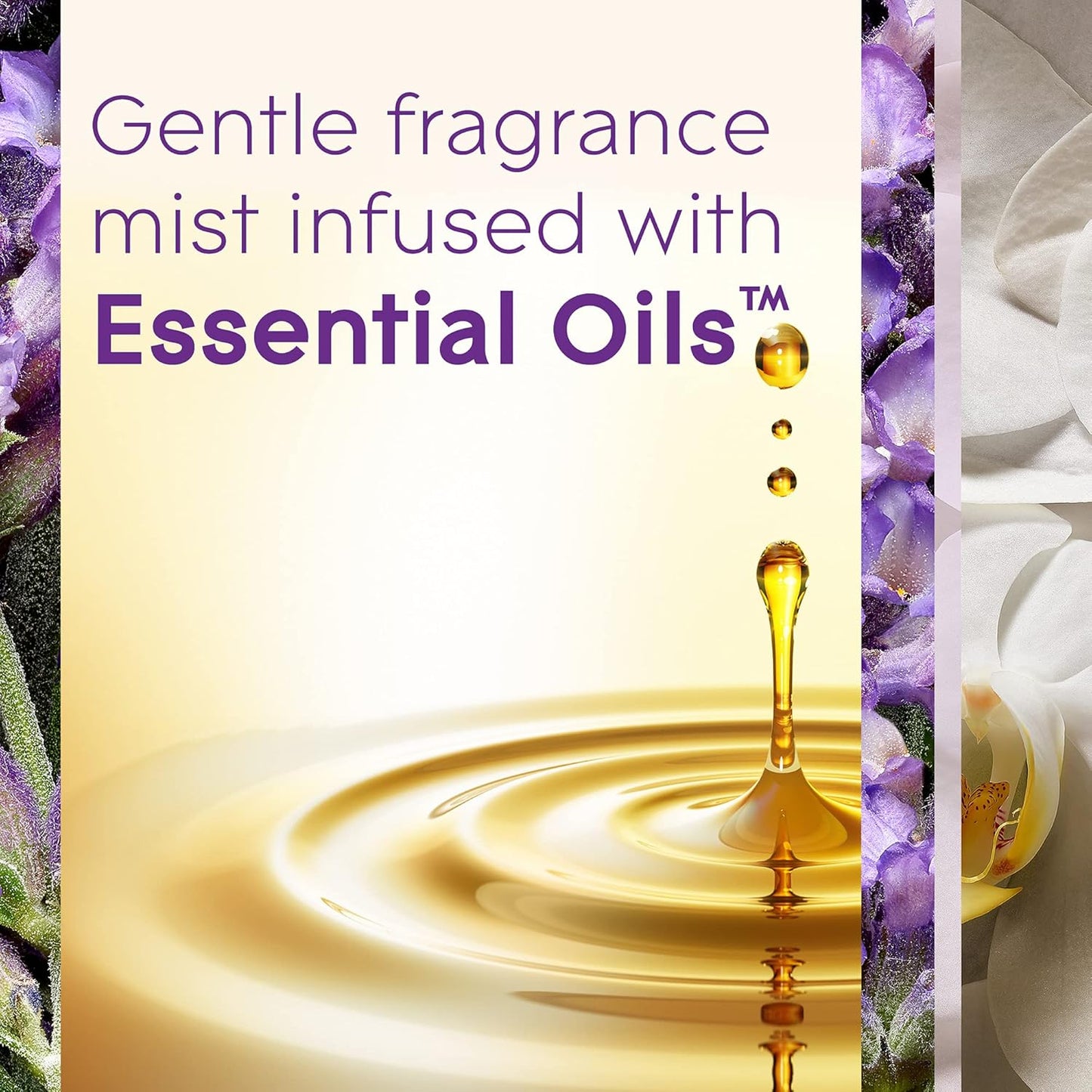 Glade Automatic Spray Refill, Air Freshener for Home and Bathroom, Lavender & Vanilla, 6.2 Oz, 2 Count