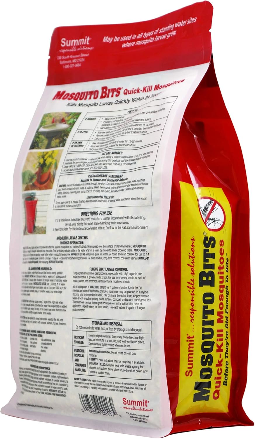 SUMMIT CHEMICAL CO 117-6 30OZ Mosquito Bits