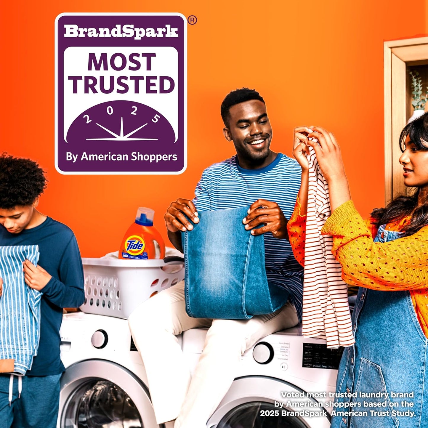 Tide Liquid Laundry Detergent, HE Compatible, Original Scent, 80 loads, 105 fl oz