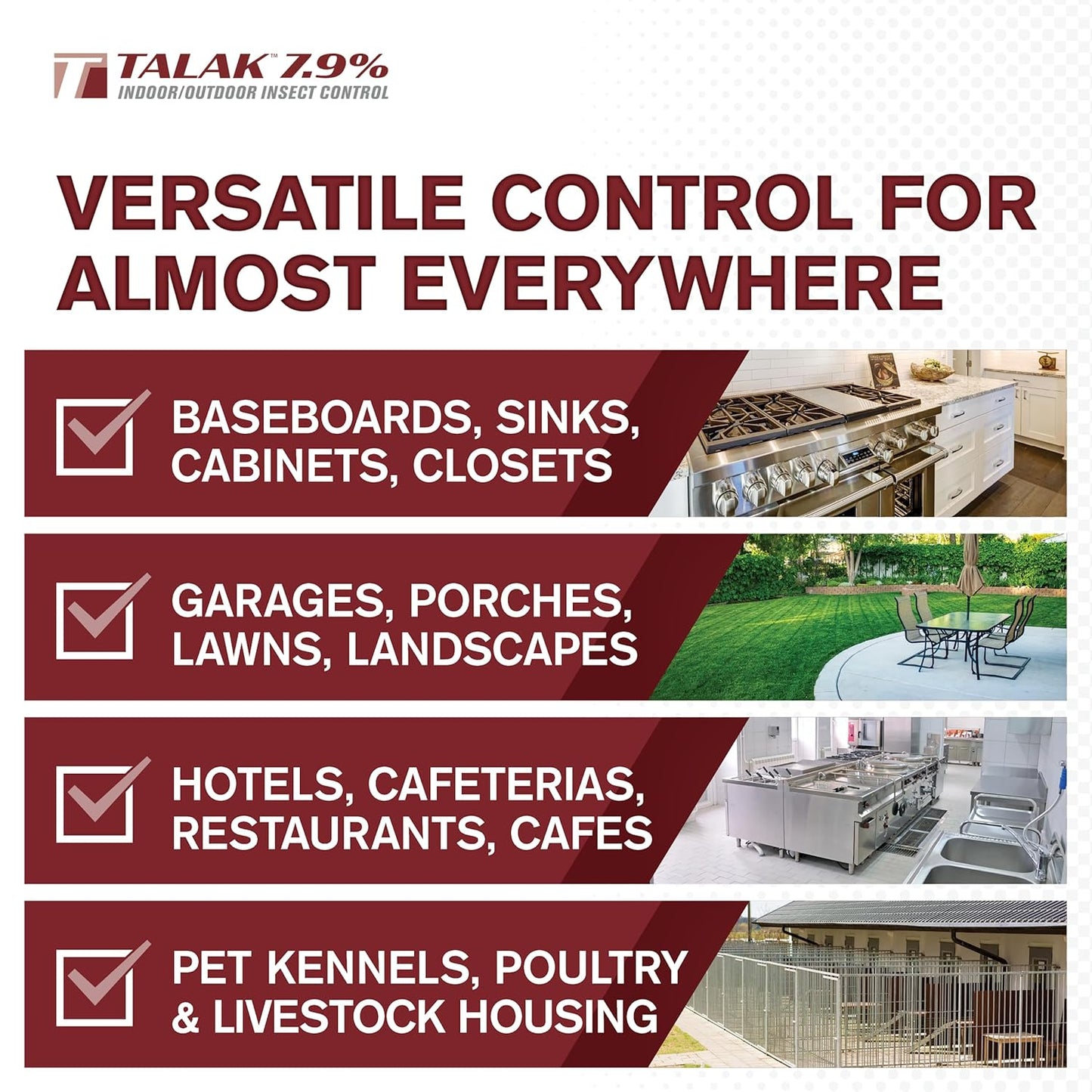 Atticus Talak 7.9% Indoor/Outdoor Insect Control - Bifenthrin Concentrate (32 Ounce)