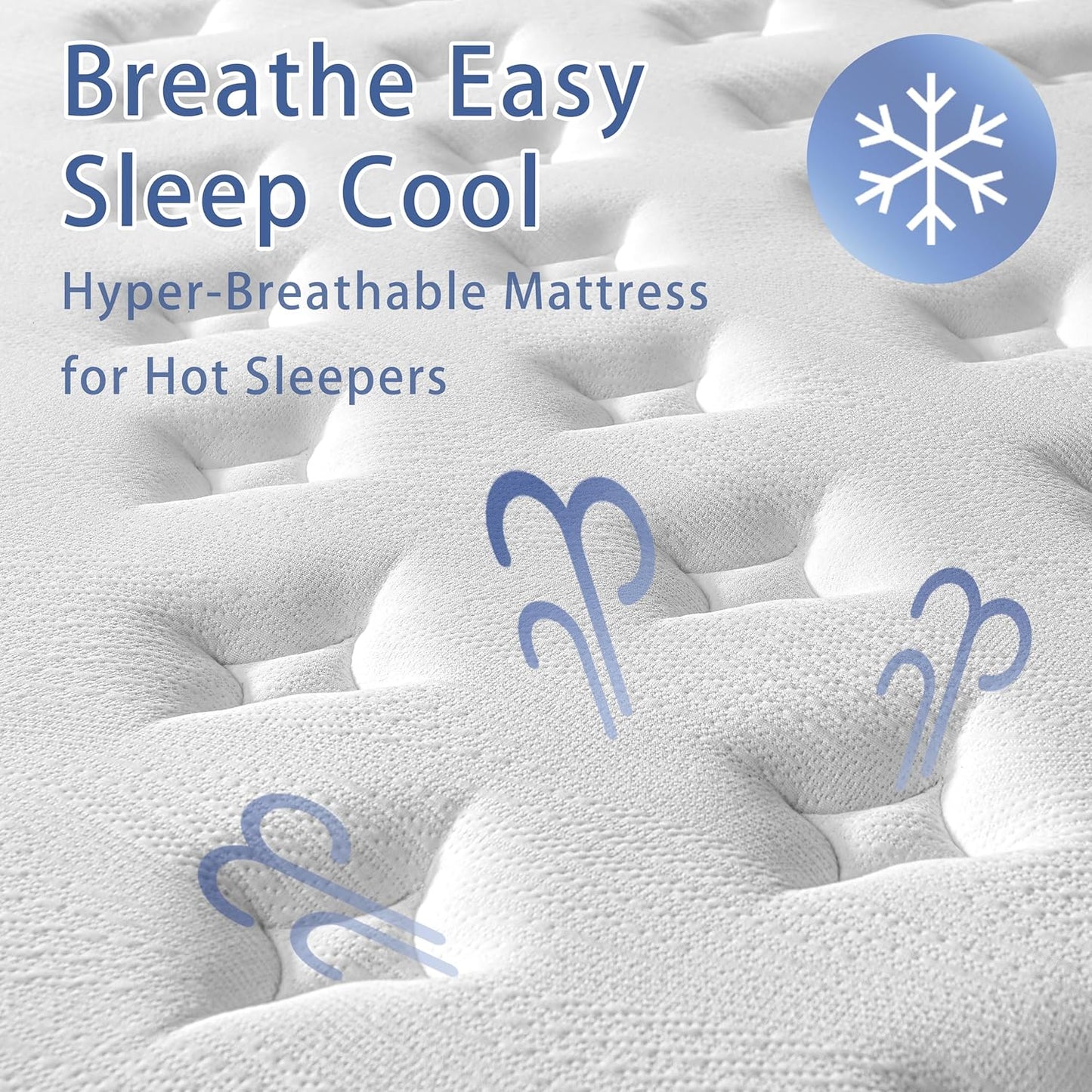 Queen Mattress, 12 Inch Memory Foam Hybrid Mattress in a Box with Pocket Springs for Motion Isolation, Pressure Relief, Medium Firm, CertiPUR-US