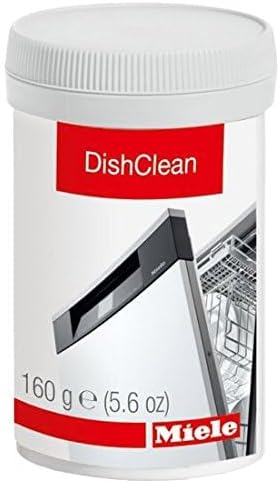 Miele DishClean Dishwasher Cleaner, Care Product for the Optimal Functioning of Dishwashers, Removing Odors and Limescale Deposits, 5.6 oz, white
