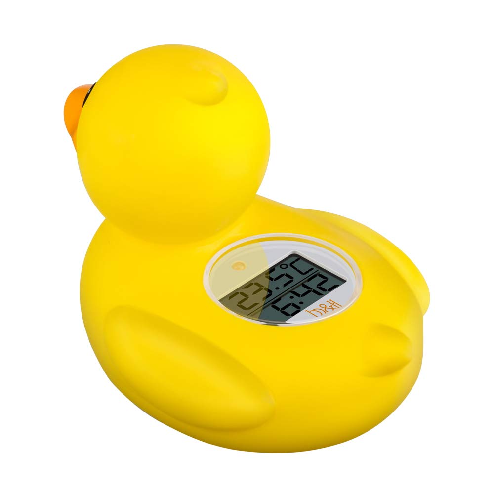b&h Baby Bath Thermometer, The Infant Bath Floating Toy Safety Temperature Water Thermometer, Baby Bath Essentials (Classic Duck)